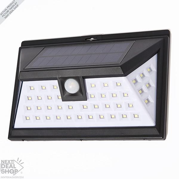 Solar-Powered Motion Sensor Light with Super Bright Wide Angle