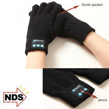 Smart Bluetooth Gloves with Built-in Sound and Microphone