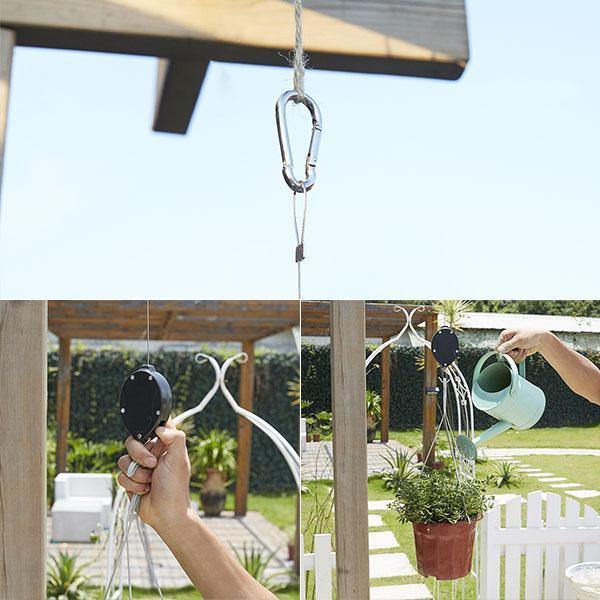 2 Hanging Plant Hooks - The Easiest Way to Care for Hanging Plants!